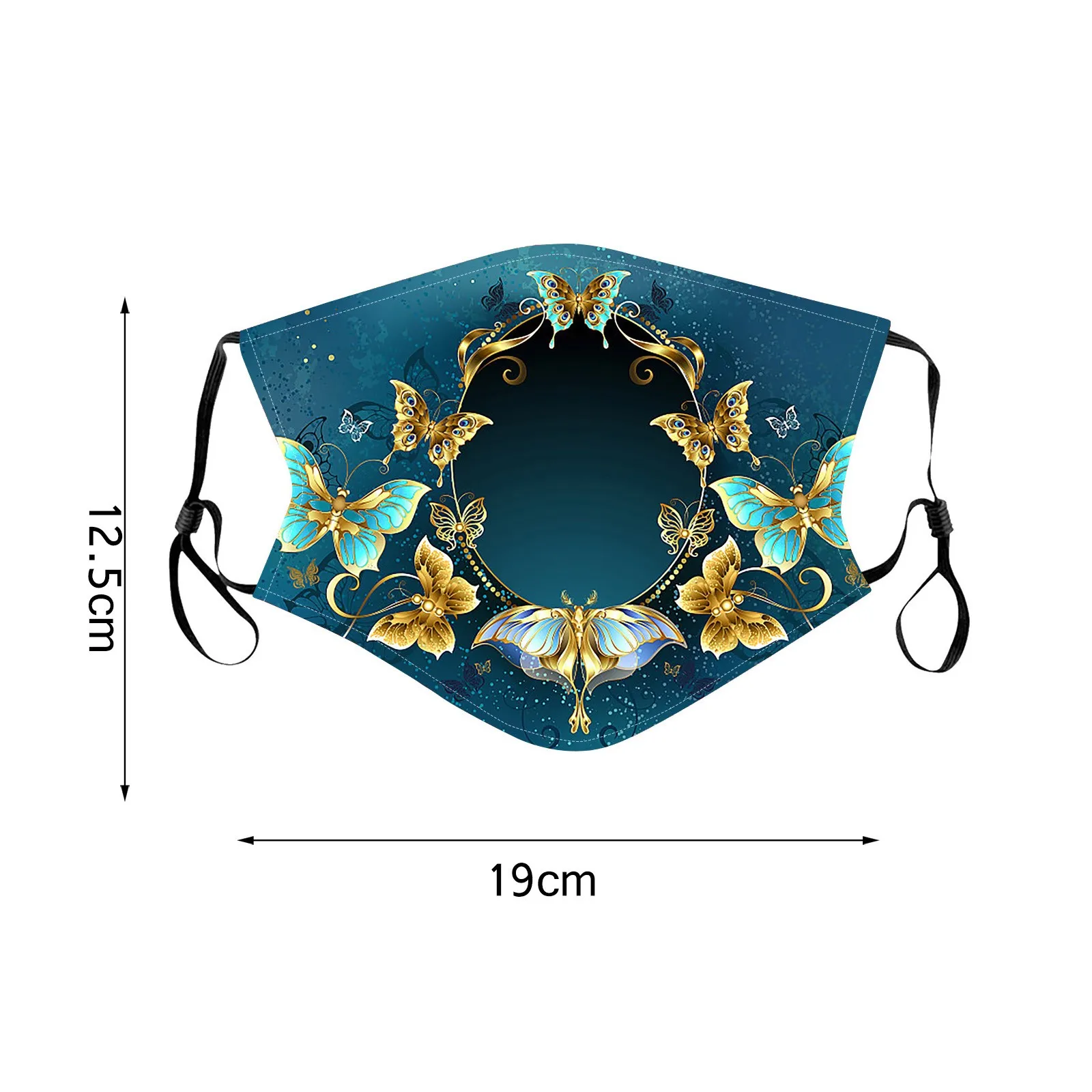 Facemask Adult Face Mask Fashion Butterflies Printing Washable And Reusable Mask Dustproof Windproof 1pcs Masks+2pcs Filters
Facemask Adult Face Mask Fashion Butterflies Printing Washable And Reusable Mask Dustproof Windproof 1pcs Masks+2pcs Filters