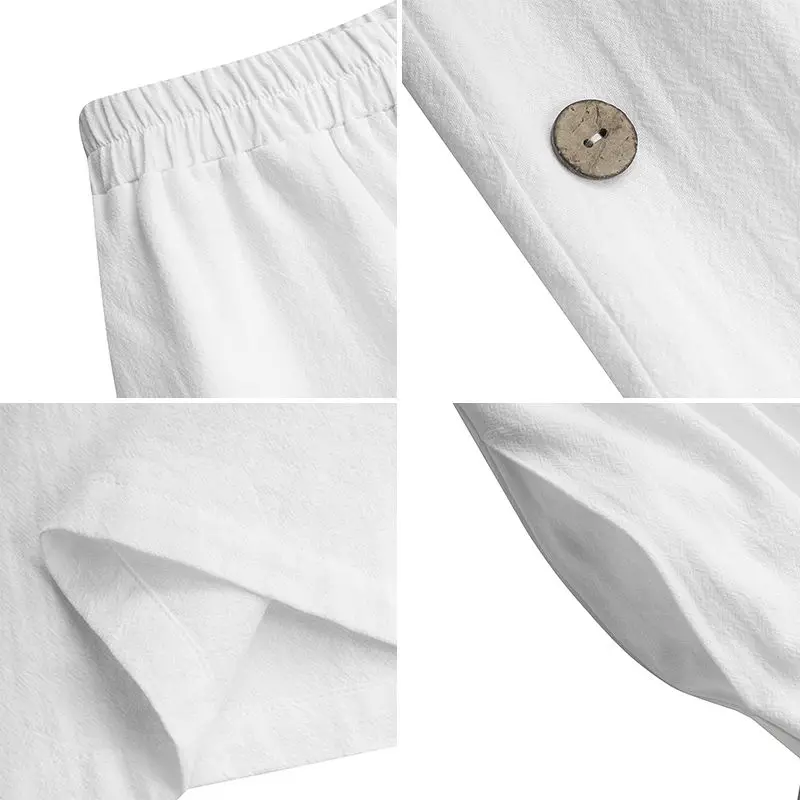 VONDA 2021 Cotton Linen Pants Fashion Elegant Wide Leg Trousers Women High Waist Buttons Long Pants Casual Solid Pantalon 5XL
VONDA 2021 Cotton Linen Pants Fashion Elegant Wide Leg Trousers Women High Waist Buttons Long Pants Casual Solid Pantalon 5XL