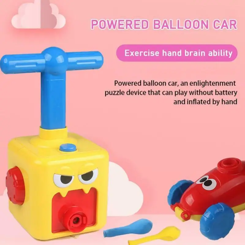 Inertial Power Balloon Car Set Portable Educational DIY Toy for Children【HOT】
Inertial Power Balloon Car Set Portable Educational DIY Toy for Children【HOT】