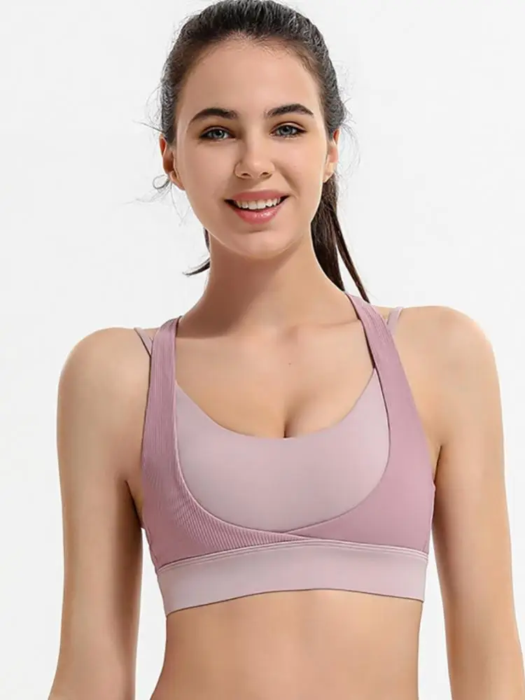 1Pcs Gym Sports Underwear Women Shockproof Running Fitness Bra Gather Training Ribbed Slimming Yoga Vest
1Pcs Gym Sports Underwear Women Shockproof Running Fitness Bra Gather Training Ribbed Slimming Yoga Vest