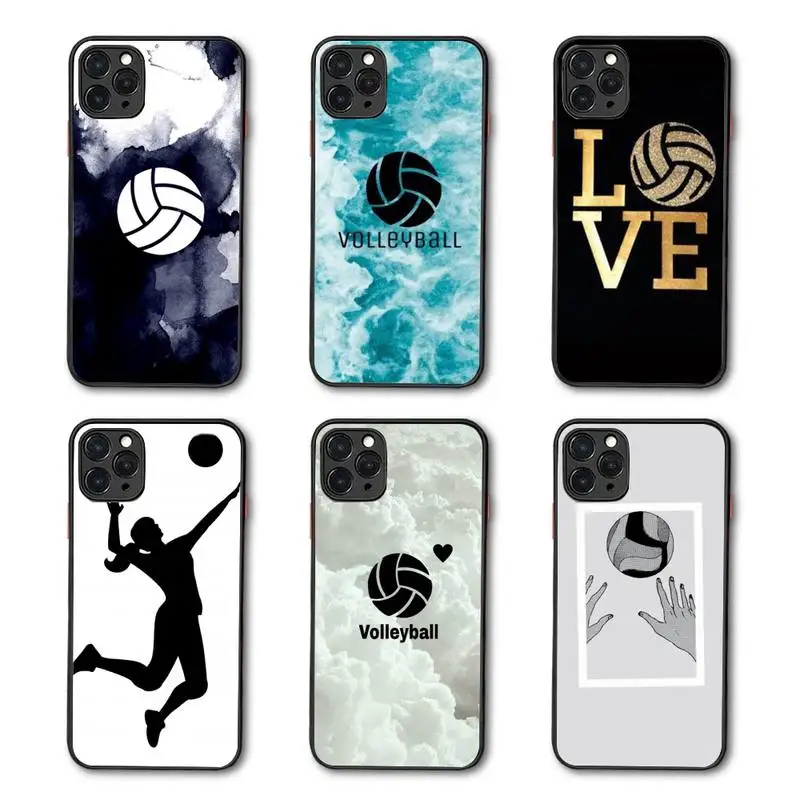 Volleyball Painted Phone Case Matte Transparent for iPhone 7 8 11 12 s mini pro X XS XR MAX Plus coque
Volleyball Painted Phone Case Matte Transparent for iPhone 7 8 11 12 s mini pro X XS XR MAX Plus coque