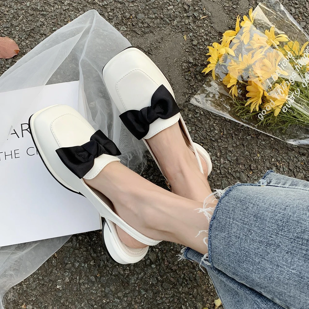 SLHJC Female Vintage Big Square Toe Leather Shoes Slingback Low Chunky Heels Leather Pumps Sandal Summer Autumn Casual Shoes 
SLHJC Female Vintage Big Square Toe Leather Shoes Slingback Low Chunky Heels Leather Pumps Sandal Summer Autumn Casual Shoes