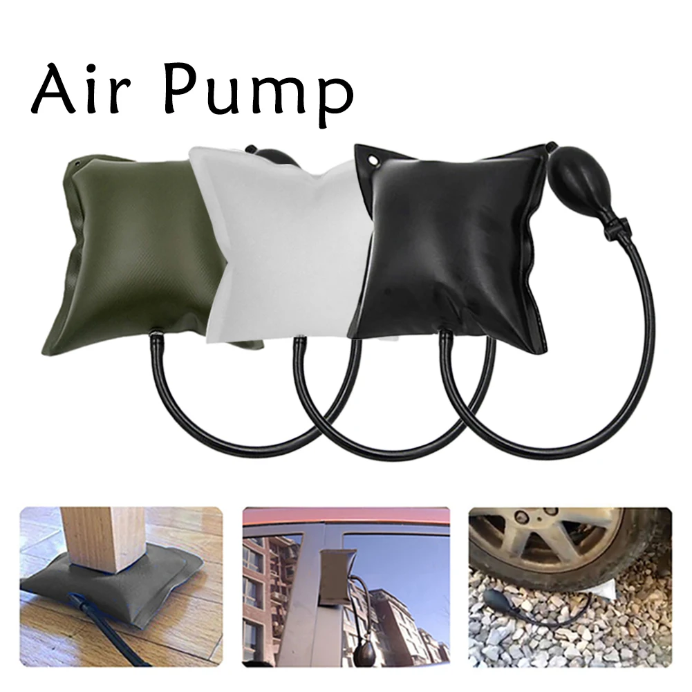 Adjustable Airbag Hand Air Pump Wedges Car Door Windows Emergency Open Unlock Tool Kit Car Door Repair Air Cushion
Adjustable Airbag Hand Air Pump Wedges Car Door Windows Emergency Open Unlock Tool Kit Car Door Repair Air Cushion