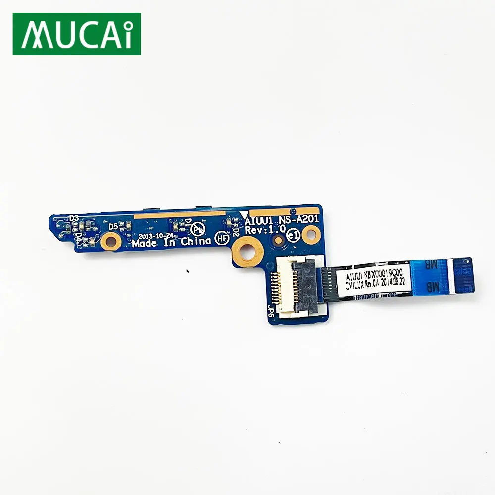 Original For Lenovo IdeaPad YOGA 2 11 YOGA2 11 laptop Power Button Board with Cable switch Repairing Accessories NS-A201
Original For Lenovo IdeaPad YOGA 2 11 YOGA2 11 laptop Power Button Board with Cable switch Repairing Accessories NS-A201