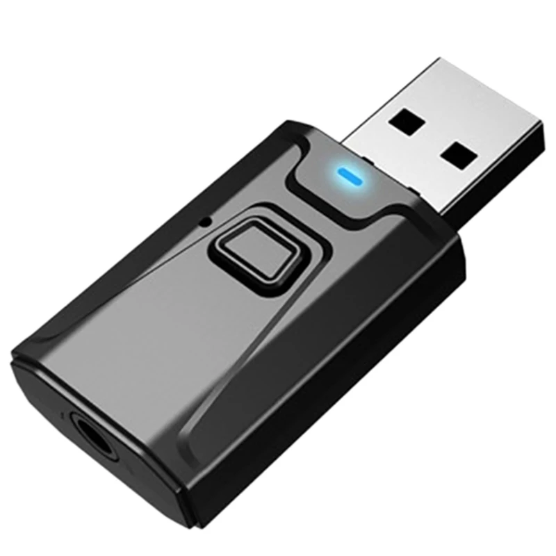 Bluetooth 5.0 Audio Receiver, Bluetooth Transmitter 2-in-1 Adapter for Apple / PC / Car / Phone Hands-Free
Bluetooth 5.0 Audio Receiver, Bluetooth Transmitter 2-in-1 Adapter for Apple / PC / Car / Phone Hands-Free