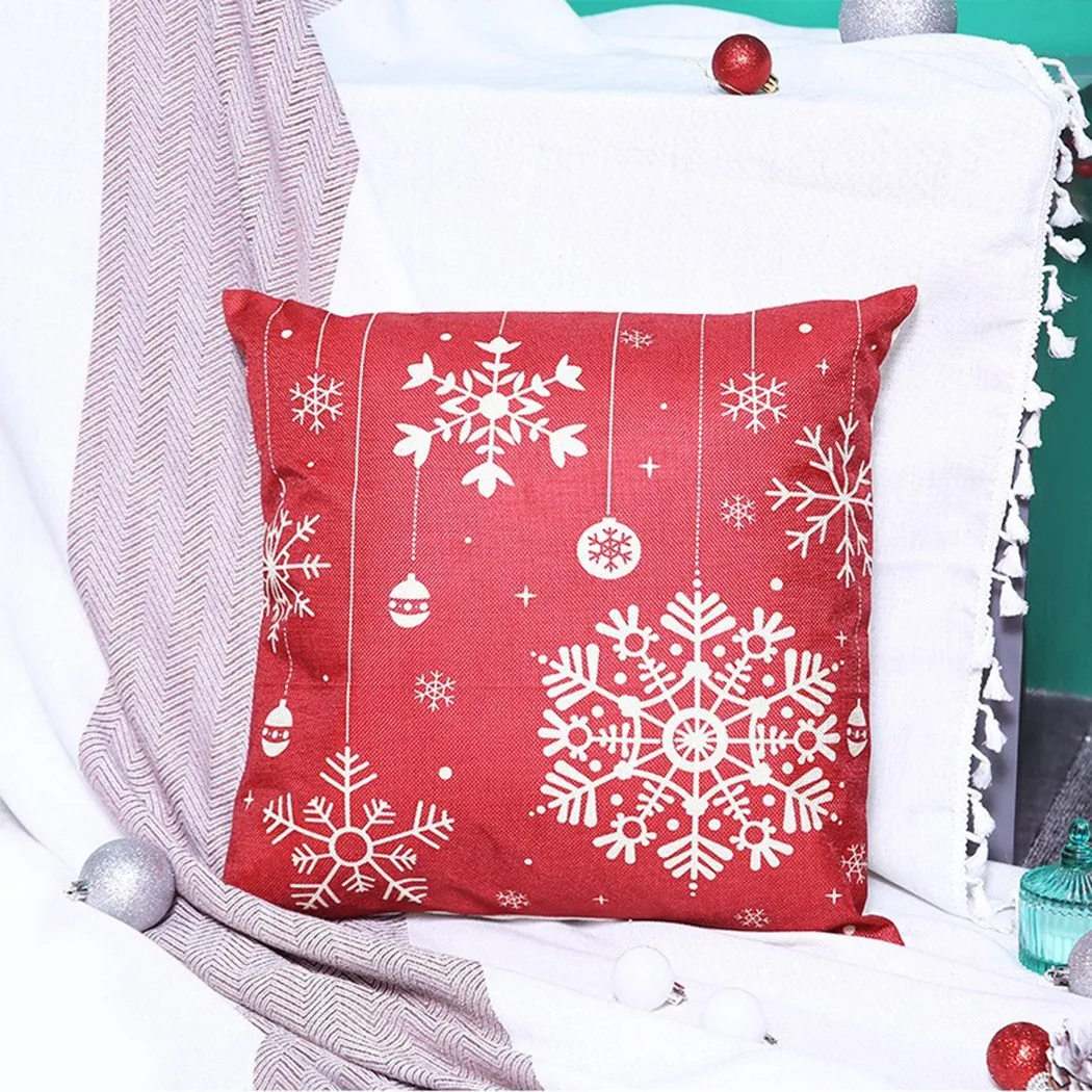 Christmas Pillow Cover 45*45cm Pillowcase Sofa Cushion Xmas Home Decor Cartoon Print Christmas Throw Pillow For Sofa Car Office
Christmas Pillow Cover 45*45cm Pillowcase Sofa Cushion Xmas Home Decor Cartoon Print Christmas Throw Pillow For Sofa Car Office