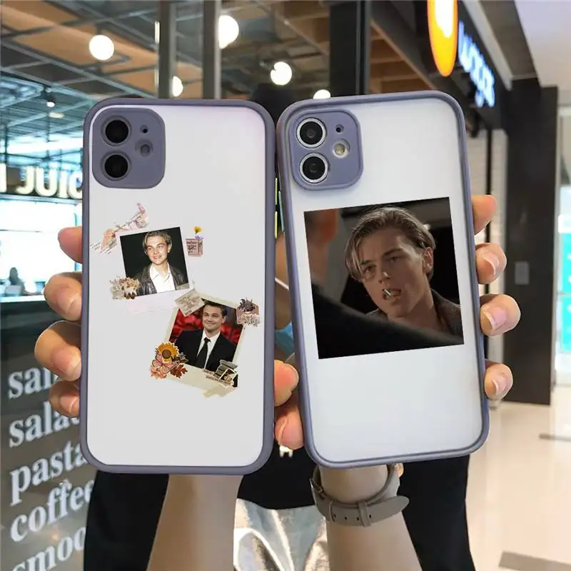 Leonardo DiCaprio Phone Case Matte Transparent for iPhone 7 8 11 12 s mini pro X XS XR MAX Plus cover funda
Leonardo DiCaprio Phone Case Matte Transparent for iPhone 7 8 11 12 s mini pro X XS XR MAX Plus cover funda