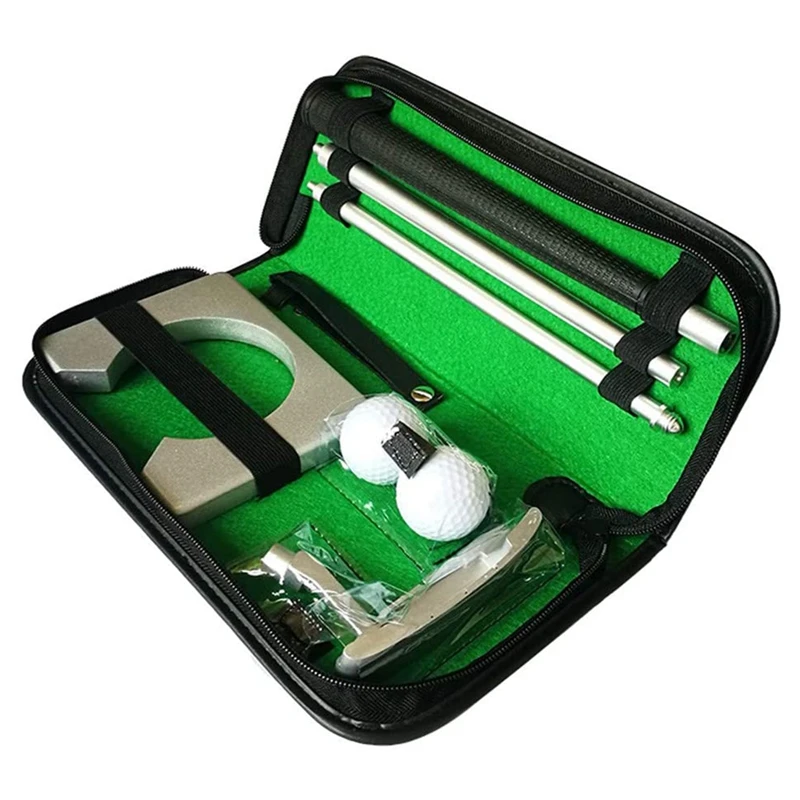 Golf Putter Set Portable Mini Golf Equipment Practice Kit With Detachable Putter Ball For Indoor/Outdoor Golf Trainer
Golf Putter Set Portable Mini Golf Equipment Practice Kit With Detachable Putter Ball For Indoor/Outdoor Golf Trainer