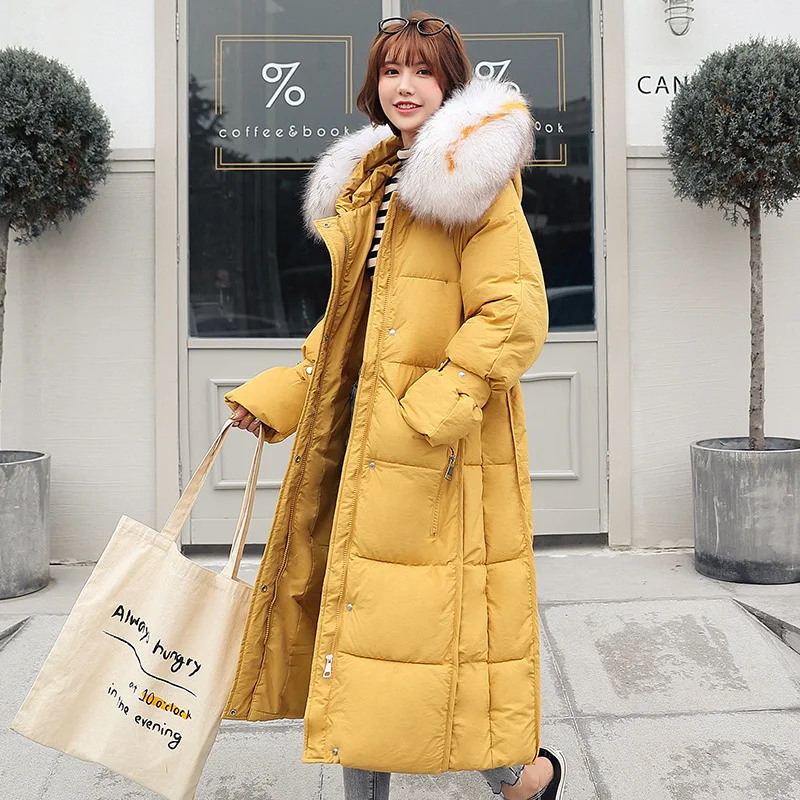 Leiouna Plus Size Faux Fur Hood Cotton New Female Long Coat Women Parka Feminina Puffer Jacket Coats Warm Outerwear Snow Wear
Leiouna Plus Size Faux Fur Hood Cotton New Female Long Coat Women Parka Feminina Puffer Jacket Coats Warm Outerwear Snow Wear