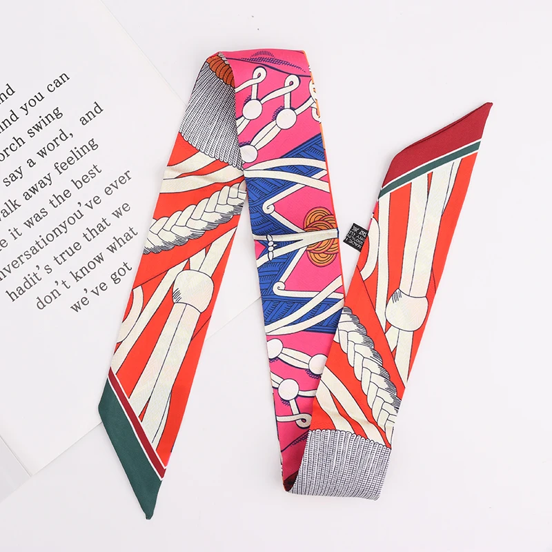 Twill Silk Scarf Women Luxury Brand Scarf Skinny Bag Scarves Design Headwear Foulard Bandana Headbands For Hair Women 2020
Twill Silk Scarf Women Luxury Brand Scarf Skinny Bag Scarves Design Headwear Foulard Bandana Headbands For Hair Women 2020