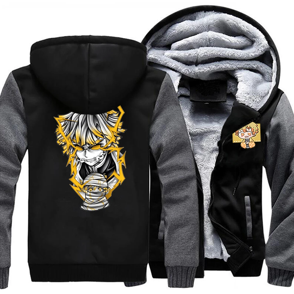 Demon Slayer Tanjirou Anime Harajuku Men's Hoodies Bomber Jacket Zenitsu Harajuku Jackets Cool Tracksuit Mens Hooded Jacket
Demon Slayer Tanjirou Anime Harajuku Men's Hoodies Bomber Jacket Zenitsu Harajuku Jackets Cool Tracksuit Mens Hooded Jacket