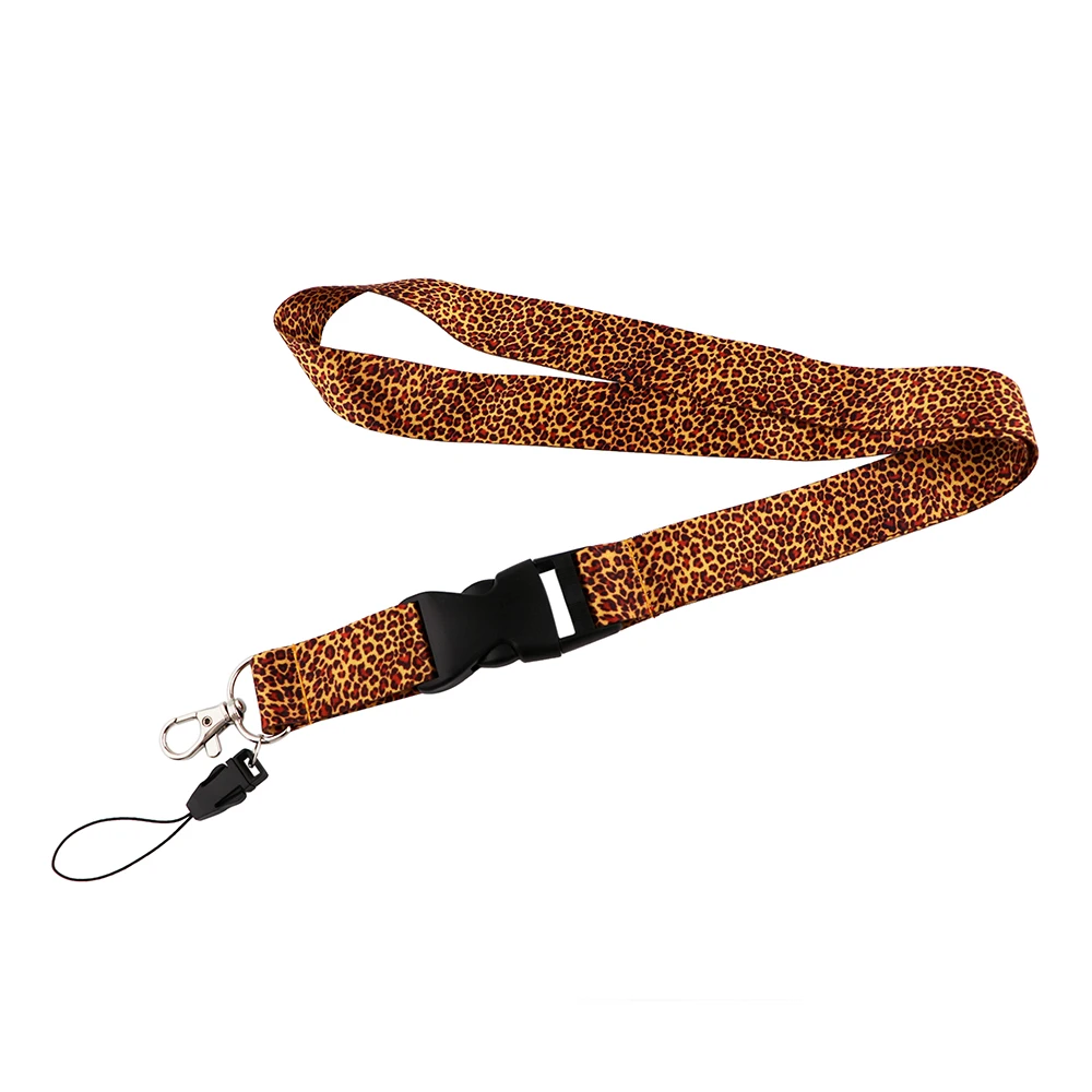 JF0278 Cell Phone Straps New Fashion Classic Leopard Print Lanyard ID Badge Holder Animal Phone Neck straps with Keyring
JF0278 Cell Phone Straps New Fashion Classic Leopard Print Lanyard ID Badge Holder Animal Phone Neck straps with Keyring