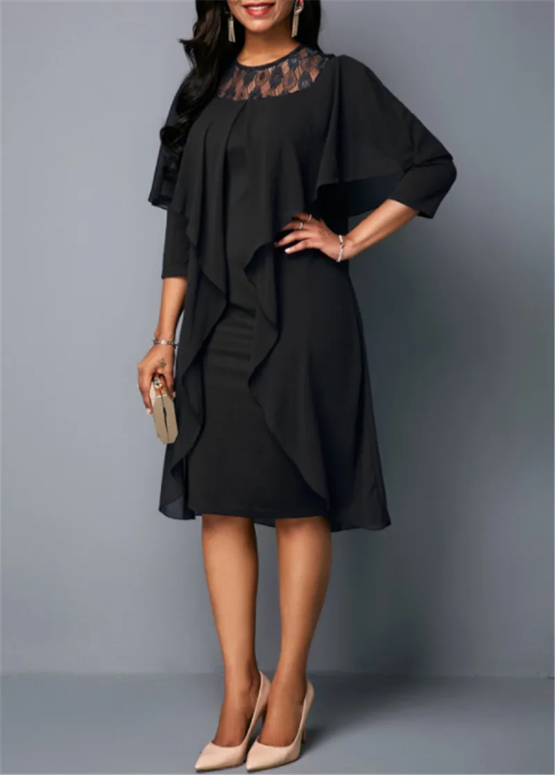 Lace Summer Autumn Dress Women 2019 Casual Plus Size Slim Patchwork Office Bodycon Dresses Vintage Elegant Sexy Party Dresses
Lace Summer Autumn Dress Women 2019 Casual Plus Size Slim Patchwork Office Bodycon Dresses Vintage Elegant Sexy Party Dresses
