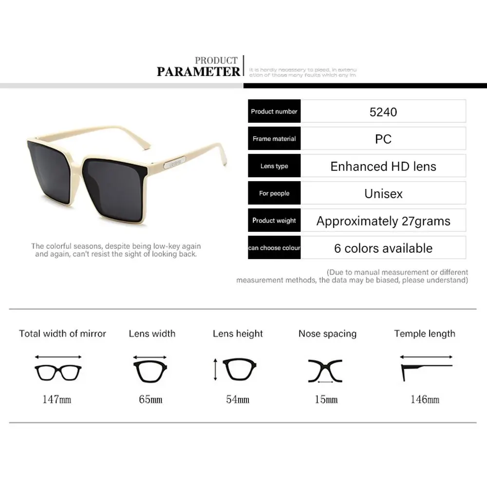 WOENFEL Fashion Square Sunglasses New Vintage Luxury Sun Glasses Classic Brand Designer Women Men Retro Female Travel Eyewear
WOENFEL Fashion Square Sunglasses New Vintage Luxury Sun Glasses Classic Brand Designer Women Men Retro Female Travel Eyewear