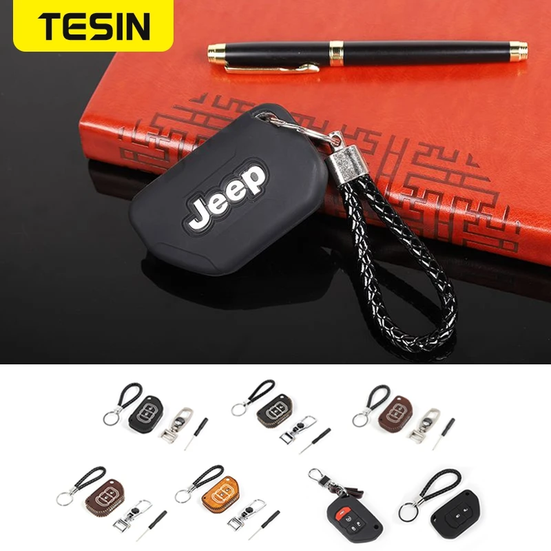 TESIN Car Key Case for Jeep Gladiator JT 2018+ Car Organizer Bag Keys Holder for Jeep Wrangler JL 2018+ Car Interior Accessories
TESIN Car Key Case for Jeep Gladiator JT 2018+ Car Organizer Bag Keys Holder for Jeep Wrangler JL 2018+ Car Interior Accessories