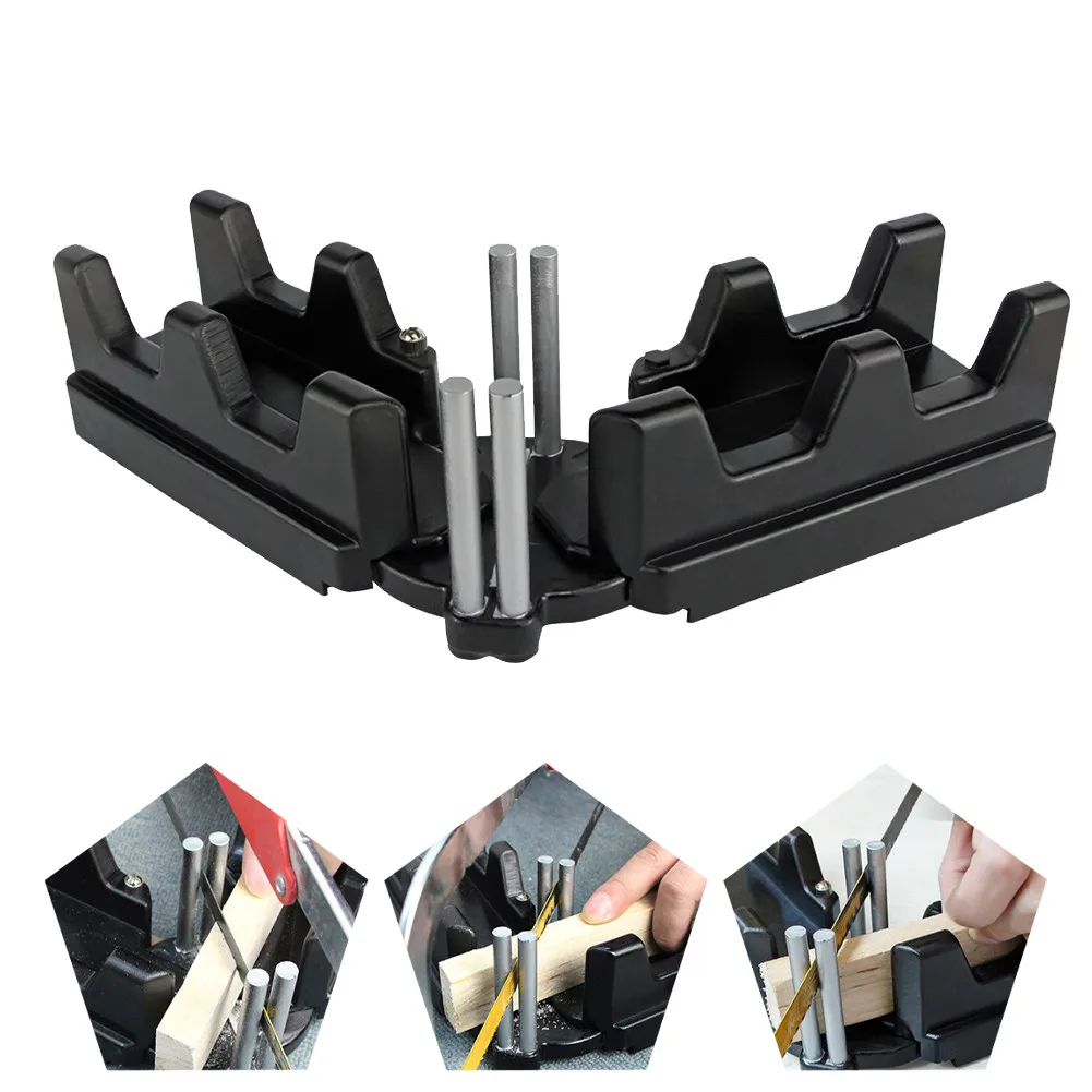 2-in-1 Mitre Measuring Sawing Mitre Angles Cutting Tool 90 Degree Right Angle Clamp Fixing Clips Hand Woodworking Tool
2-in-1 Mitre Measuring Sawing Mitre Angles Cutting Tool 90 Degree Right Angle Clamp Fixing Clips Hand Woodworking Tool
