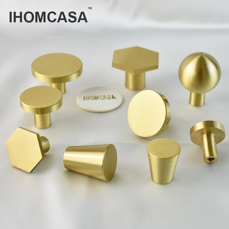 IHOMCASA Round Brass Gold Furniture Handles For Drawers Bathroom Kitchen Storage Cabinet Pulls Wardrobe Shoe Cupboard Door Knob
IHOMCASA Round Brass Gold Furniture Handles For Drawers Bathroom Kitchen Storage Cabinet Pulls Wardrobe Shoe Cupboard Door Knob