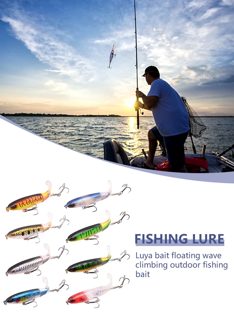 8 шт. Whopper Plopper, 10 см, 13 г, искусственная яркость, рыболовная снасть с 3D глазами 
8 шт. Whopper Plopper, 10 см, 13 г, искусственная яркость, рыболовная снасть с 3D глазами