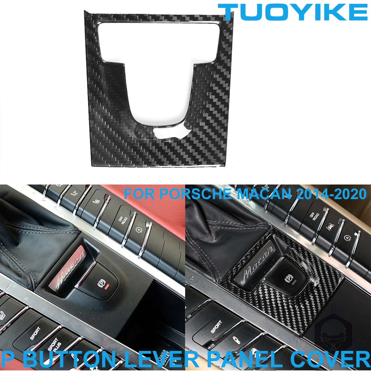 LHD RHD Real Dry Carbon Fiber Central Gear Shift P Switch Button Lever Cover Panel Trim Sticker For Porsche Macan 2014-2020
LHD RHD Real Dry Carbon Fiber Central Gear Shift P Switch Button Lever Cover Panel Trim Sticker For Porsche Macan 2014-2020