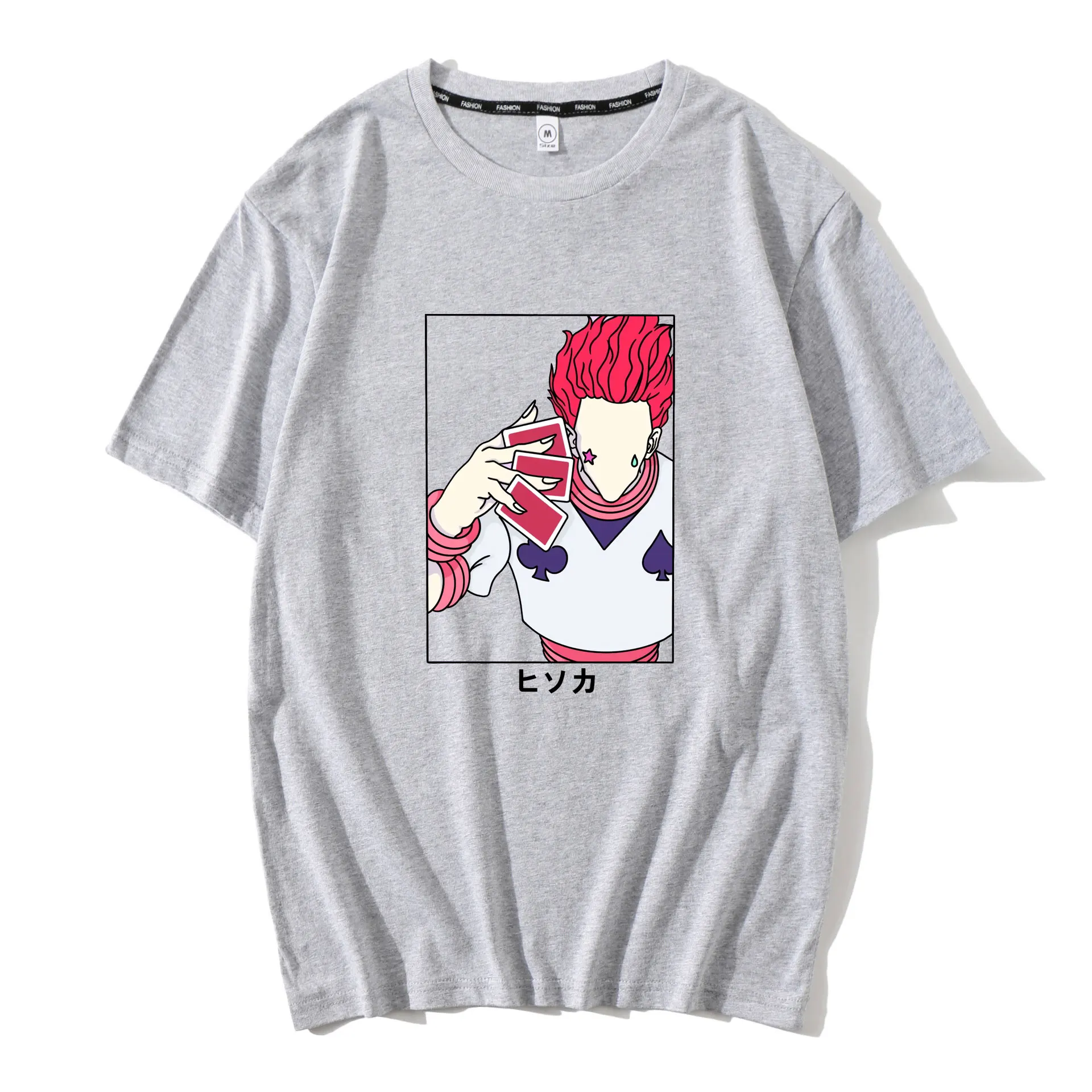 Hisoka Morow Hunter X Hunter T Shirts for Men Soft Cotton Morou T-shirt Anime Manga Hxh Tee O-neck Short Sleeved Tshirt Clothing
Hisoka Morow Hunter X Hunter T Shirts for Men Soft Cotton Morou T-shirt Anime Manga Hxh Tee O-neck Short Sleeved Tshirt Clothing
