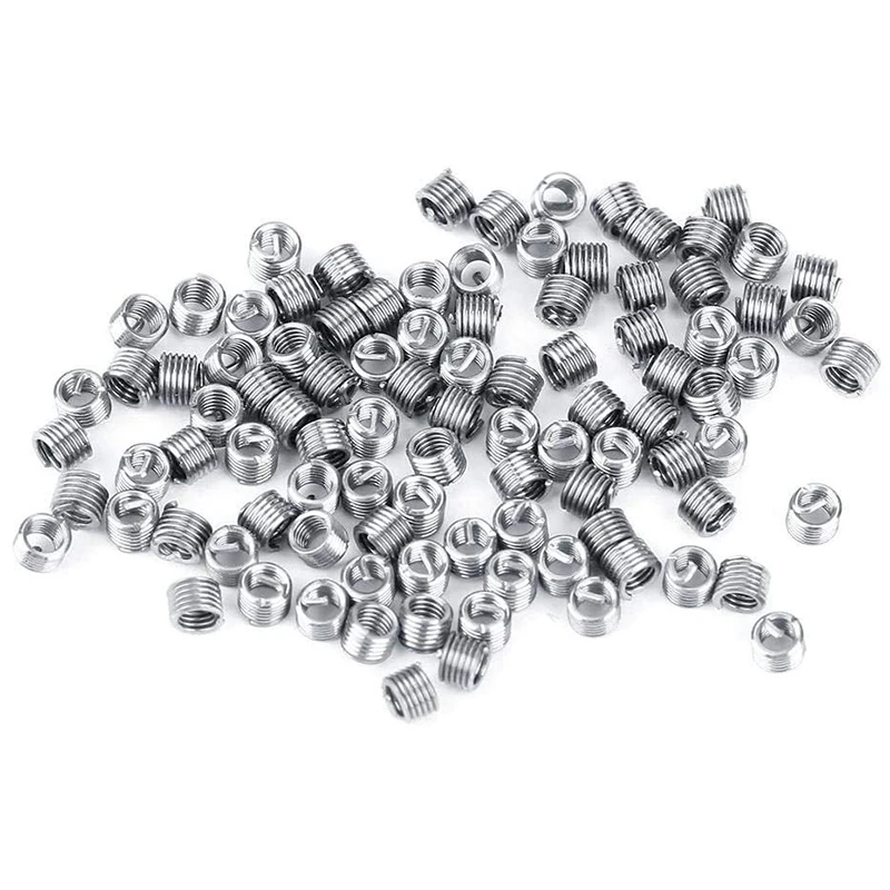 100 шт. Резьбовая вставка для провода, катушка Heli, Резьбовая ремонтная вставка M2, ассортимент резьбовых вставок, спиральная проволочная встав...
100 шт. Резьбовая вставка для провода, катушка Heli, Резьбовая ремонтная вставка M2, ассортимент резьбовых вставок, спиральная проволочная встав...