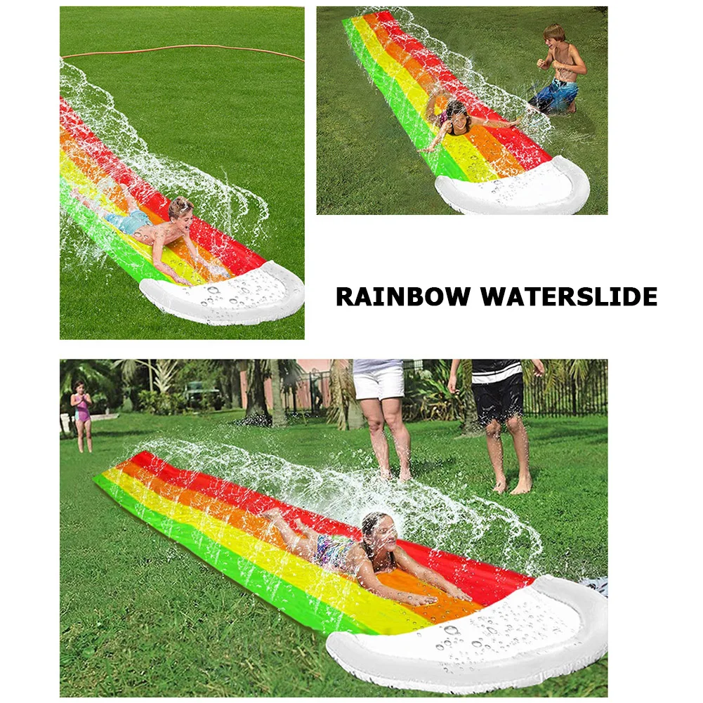 Inflatable Water Slide Summer PVC Swimming Pool Children Kids Outdoor Lawn Backyard Parent Child Funny Lawn Water Games Toys
Inflatable Water Slide Summer PVC Swimming Pool Children Kids Outdoor Lawn Backyard Parent Child Funny Lawn Water Games Toys