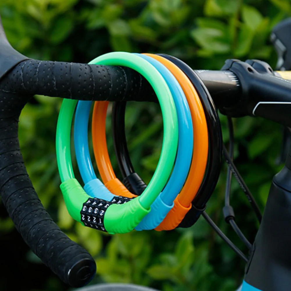 Bike Lock Cable Anti Theft Security Lock Ring Bicycle Lock Keyless 4-Digit Password Lock Bicycle Equipment MTB Anti-theft Lock
Bike Lock Cable Anti Theft Security Lock Ring Bicycle Lock Keyless 4-Digit Password Lock Bicycle Equipment MTB Anti-theft Lock