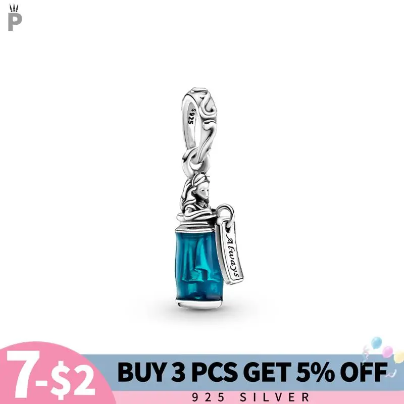 NEW 925 Sterling Silver Alice Blue Princess Dangle Pendant Fit Original Pandora Charms Bracelet Bangles Fine Jewelry Women Gift
NEW 925 Sterling Silver Alice Blue Princess Dangle Pendant Fit Original Pandora Charms Bracelet Bangles Fine Jewelry Women Gift