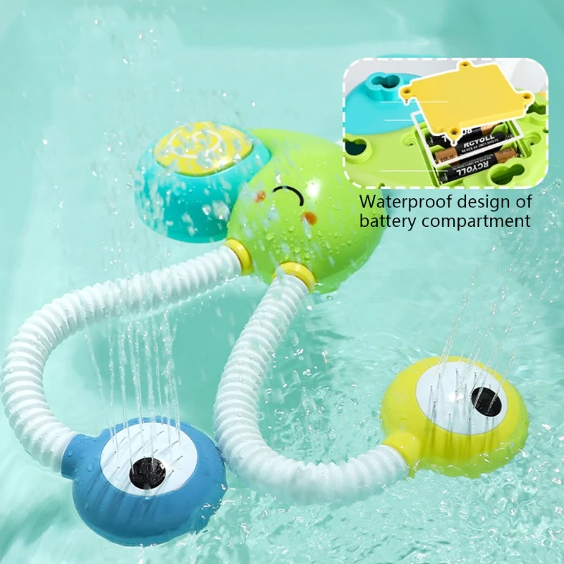 

Bath Shower Head Cartoon Water Sprinkler Toy Interactive Play Water Kit Spraying Water Toys Sand Toys Indoor Bathtub Toy