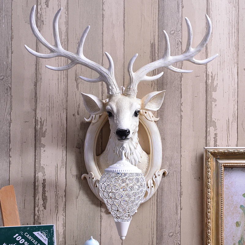Modern Resin Antler Wall Lamp Nordic Home Decor Glass Lampshade Deer Wall Light Living Room Bedroom Bedside Lamp Vanity Light
Modern Resin Antler Wall Lamp Nordic Home Decor Glass Lampshade Deer Wall Light Living Room Bedroom Bedside Lamp Vanity Light