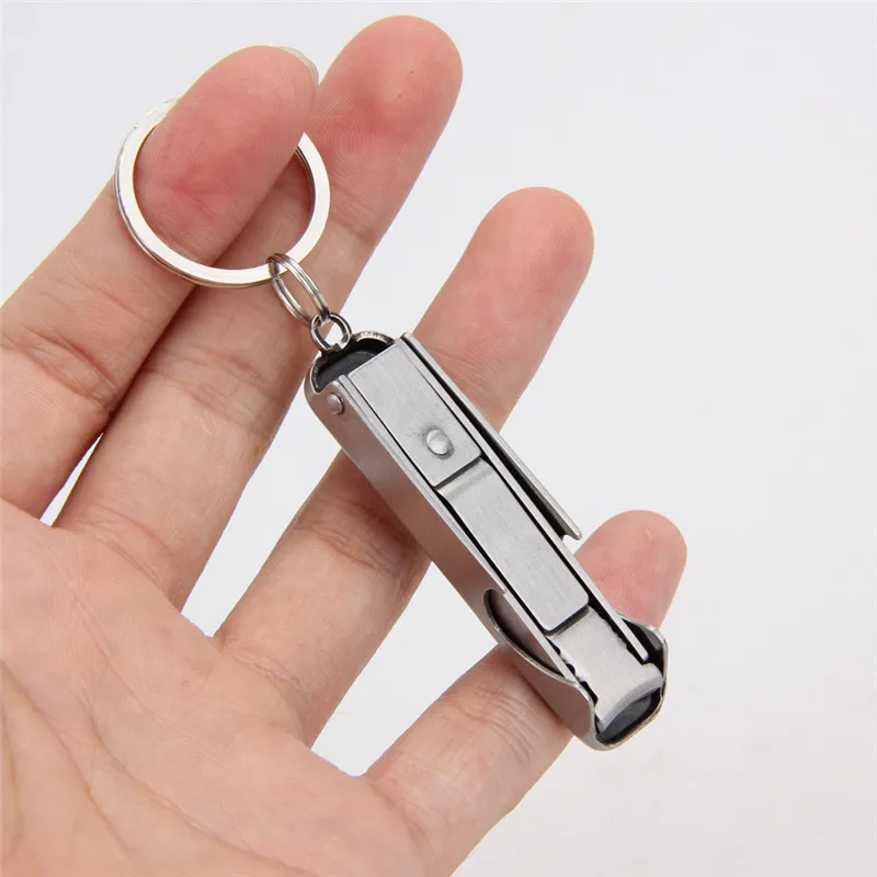 Fold nipper trimmer trim Manicure nail clipper cutter pocket outdoor camp multi tool multitool keyring key ring keychain ax#
Fold nipper trimmer trim Manicure nail clipper cutter pocket outdoor camp multi tool multitool keyring key ring keychain ax#