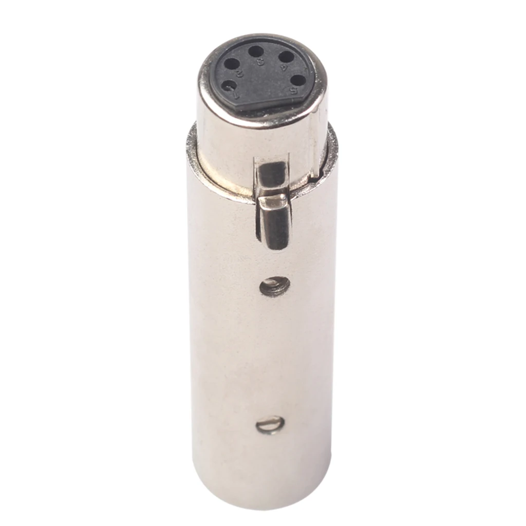 XLR папа Мама 3 Pin 5 Женский микрофонный линейный адаптер|Детали и аксессуары для