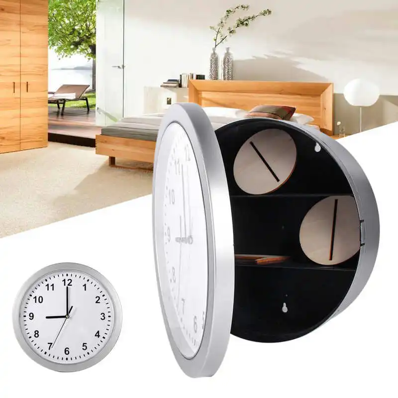Secret Hidden Safe Security Box of Wall Clock Shape Safe Deposit Box For Money Cash Jewelry Safe Container Box
Secret Hidden Safe Security Box of Wall Clock Shape Safe Deposit Box For Money Cash Jewelry Safe Container Box