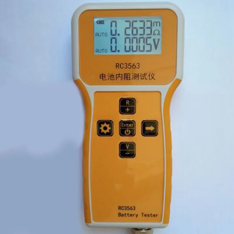 Car Battery Tester RC3563 Handheld Battery Internal Resistance Tester Analyzer for Car Vehicle Lead-Acid Battery Dry Cell
Car Battery Tester RC3563 Handheld Battery Internal Resistance Tester Analyzer for Car Vehicle Lead-Acid Battery Dry Cell