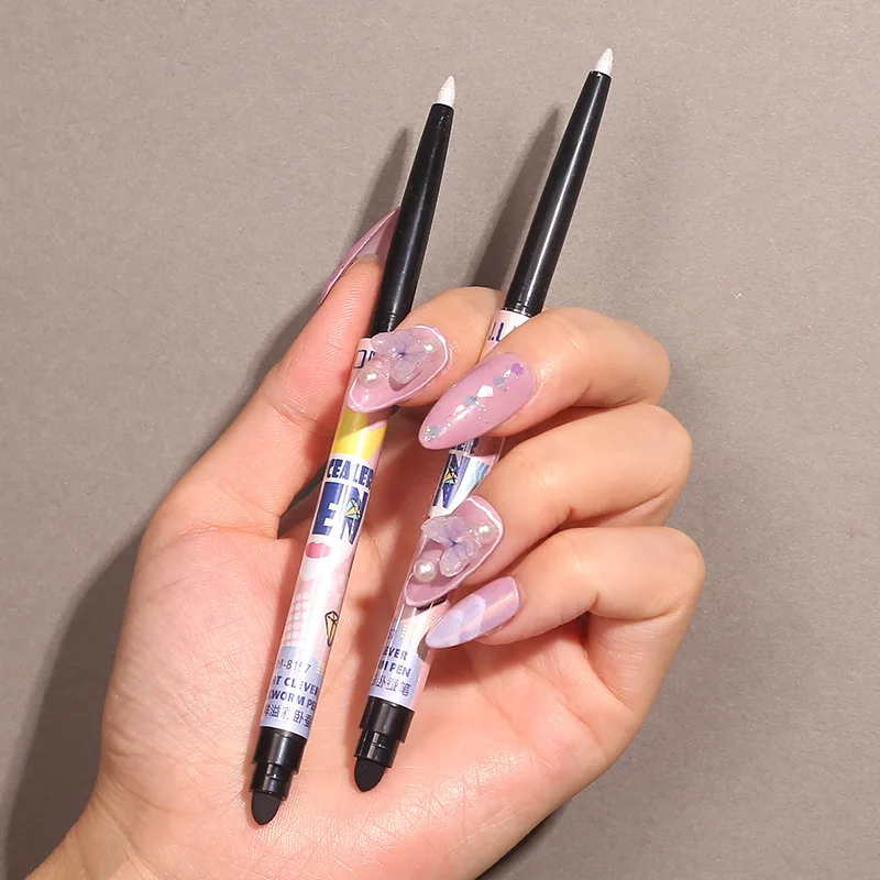 Lying Silkworm Pen Gold Silver Eyeliner Pencil Eye Makeup Eye Shadow Long Lasting Waterproof Pigmented Eye Liner Highlighter Pen
Lying Silkworm Pen Gold Silver Eyeliner Pencil Eye Makeup Eye Shadow Long Lasting Waterproof Pigmented Eye Liner Highlighter Pen