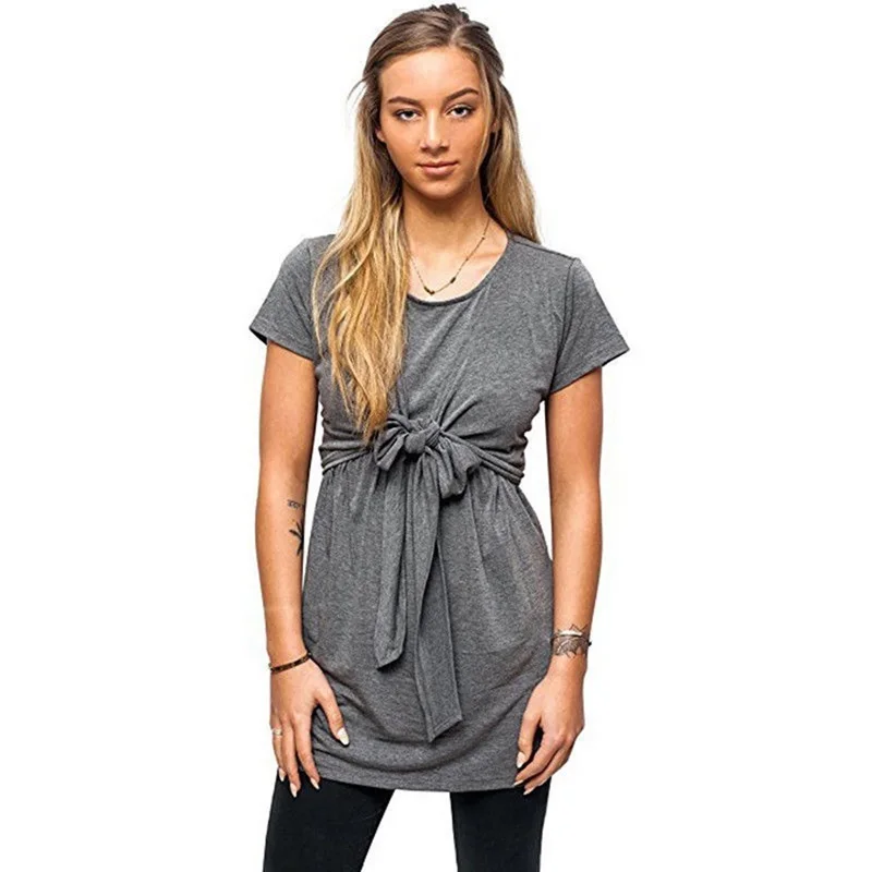 2021 Popular Solid Bow Tie-in Waist Pregnant Women's Dress Pregnant Maternity Dresses Summer Maternity Clothes Pregnancy Dress
2021 Popular Solid Bow Tie-in Waist Pregnant Women's Dress Pregnant Maternity Dresses Summer Maternity Clothes Pregnancy Dress