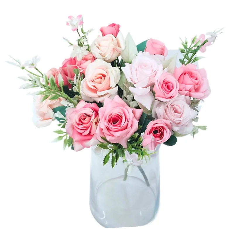 1 Bouquet 8 heads Artificial Peony Tea Rose Flowers Camellia Silk Fake Flower flores for DIY Home Garden Wedding Decoration
1 Bouquet 8 heads Artificial Peony Tea Rose Flowers Camellia Silk Fake Flower flores for DIY Home Garden Wedding Decoration