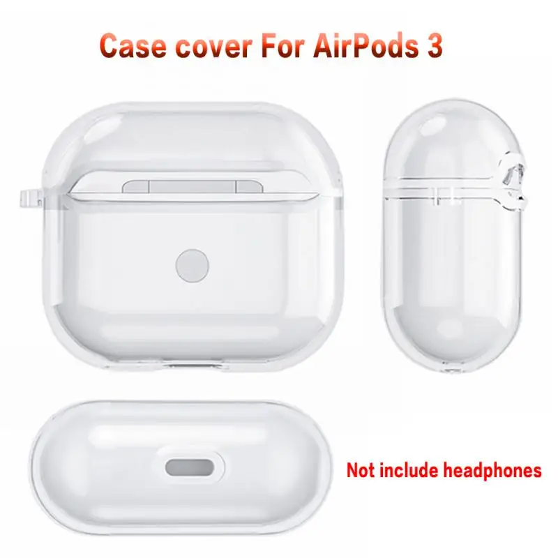 Transparent Cases For AirPods 3 Bluetooth-compatible Wireless Earphone Protective Cover For Airpods 3 PC Clear Hard Case Shell
Transparent Cases For AirPods 3 Bluetooth-compatible Wireless Earphone Protective Cover For Airpods 3 PC Clear Hard Case Shell