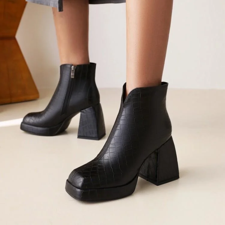 White Boots Autumn and Winter 2021 New Mary Jane Big Head High Heel Thick Heel Martin Boots Short Boots Women's Large Boots
White Boots Autumn and Winter 2021 New Mary Jane Big Head High Heel Thick Heel Martin Boots Short Boots Women's Large Boots