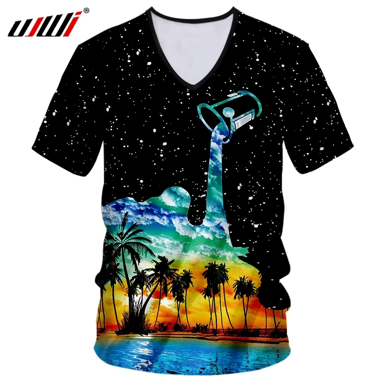 UJWI V-neck Tshirt Women/men Cool Print Star Milk Cup Coastal 3D T Shirts Scenic Coconut Tree Slim Short Sleeve Casual Tees 7XL
UJWI V-neck Tshirt Women/men Cool Print Star Milk Cup Coastal 3D T Shirts Scenic Coconut Tree Slim Short Sleeve Casual Tees 7XL
