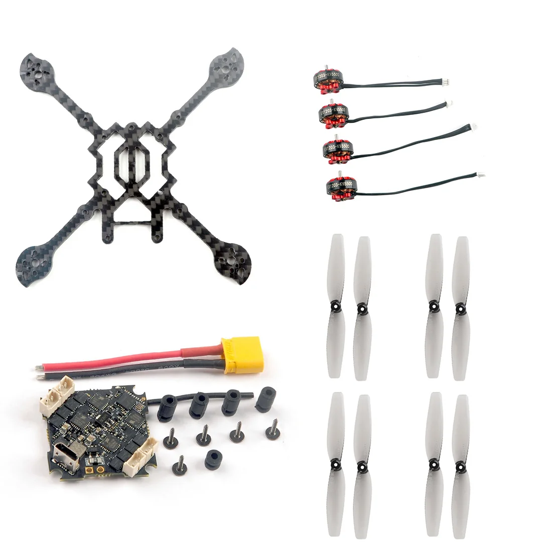 JMT DIY Larva X HD FPV Racing Drone Accessories Kit 125mm Frame Kit Crazybee F4 PRO V3.0 Flight Controller for FPV Racing Drone
JMT DIY Larva X HD FPV Racing Drone Accessories Kit 125mm Frame Kit Crazybee F4 PRO V3.0 Flight Controller for FPV Racing Drone