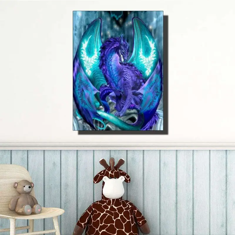 N7MD Blue Dragon 5D Round Shaped Diamond Painting Embroidery Needlework Rhinestone Crystal Cross Craft Stitch Kit
N7MD Blue Dragon 5D Round Shaped Diamond Painting Embroidery Needlework Rhinestone Crystal Cross Craft Stitch Kit