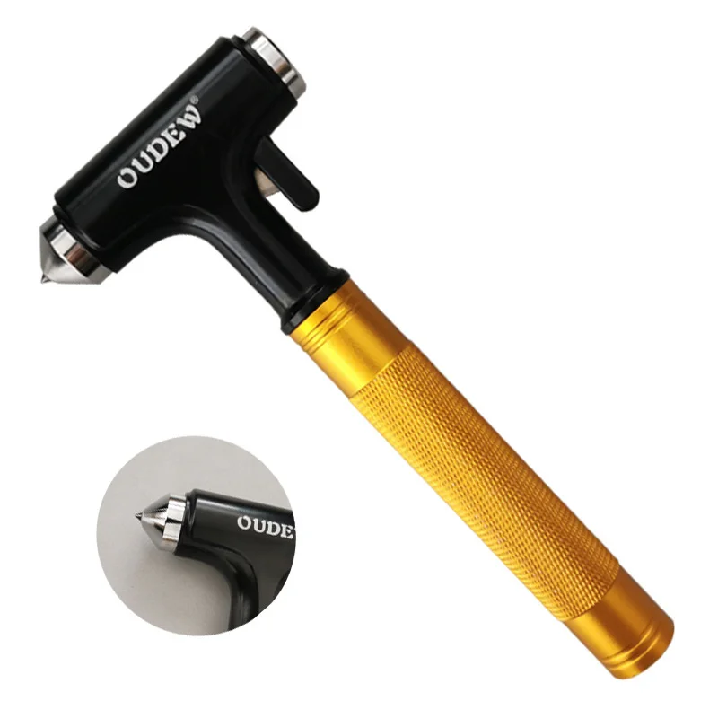 Multifunctional Safety Life Hammer Mini Car Window Glass Breaker Emergency Escape Rescue Seatbelt Cutter Cutting Knife Tool
Multifunctional Safety Life Hammer Mini Car Window Glass Breaker Emergency Escape Rescue Seatbelt Cutter Cutting Knife Tool