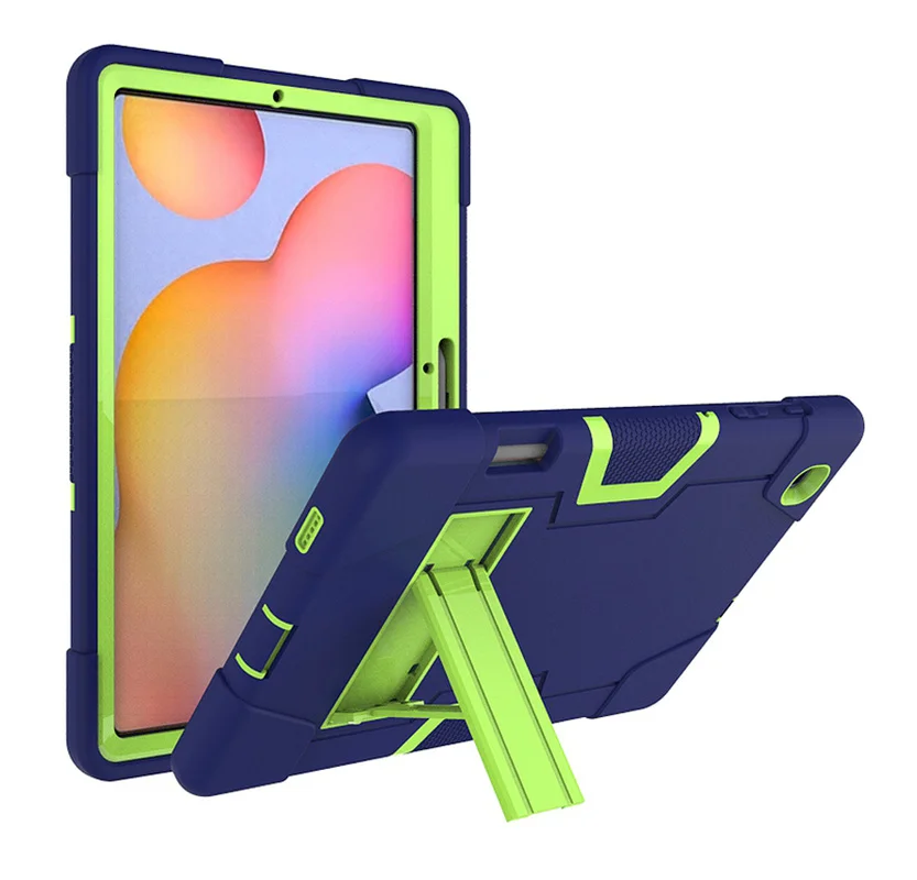 Armor Case for Samsung Galaxy Tab S6 Lite 10.4 Case Heavy Duty Silicone TPU + PC Hard Stand Drop Shock Proof SM-P610 P615
Armor Case for Samsung Galaxy Tab S6 Lite 10.4 Case Heavy Duty Silicone TPU + PC Hard Stand Drop Shock Proof SM-P610 P615