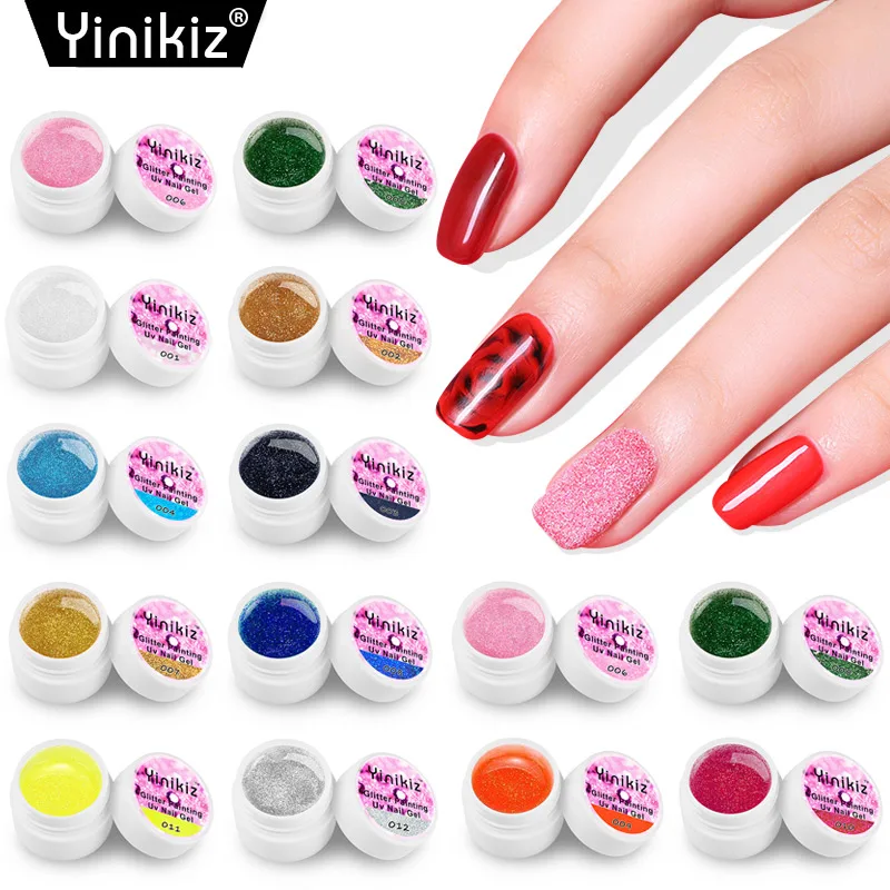 Yinikiz 2018 New Product Painting Nail Gel Varnish 3D Glitter Color Long-lasting Art Painting Tools Gel Nail Polish
Yinikiz 2018 New Product Painting Nail Gel Varnish 3D Glitter Color Long-lasting Art Painting Tools Gel Nail Polish