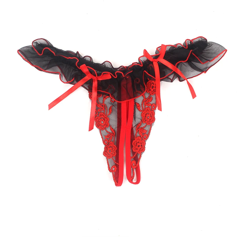 Women's Sexy Thongs Lace Transparent G-String Underwear Panties Briefs for Ladies T-back Briefs Panties Underwear Lace Underwear
Women's Sexy Thongs Lace Transparent G-String Underwear Panties Briefs for Ladies T-back Briefs Panties Underwear Lace Underwear