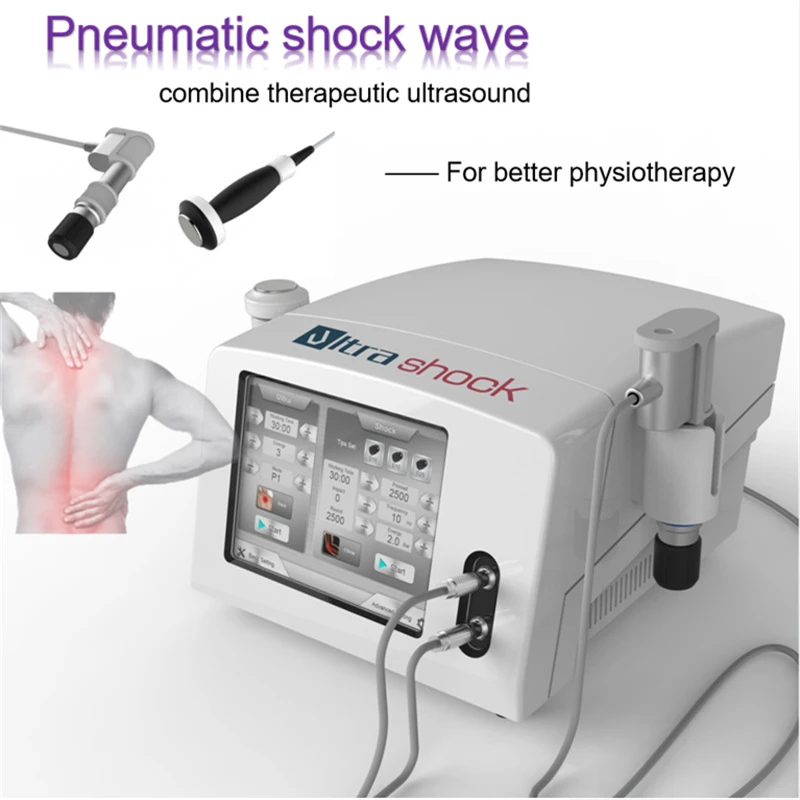 UltraShock 2 in 1 Penumatic Shockwave Machine Ultrasound Physiotherapy For Body Pain Relief
UltraShock 2 in 1 Penumatic Shockwave Machine Ultrasound Physiotherapy For Body Pain Relief