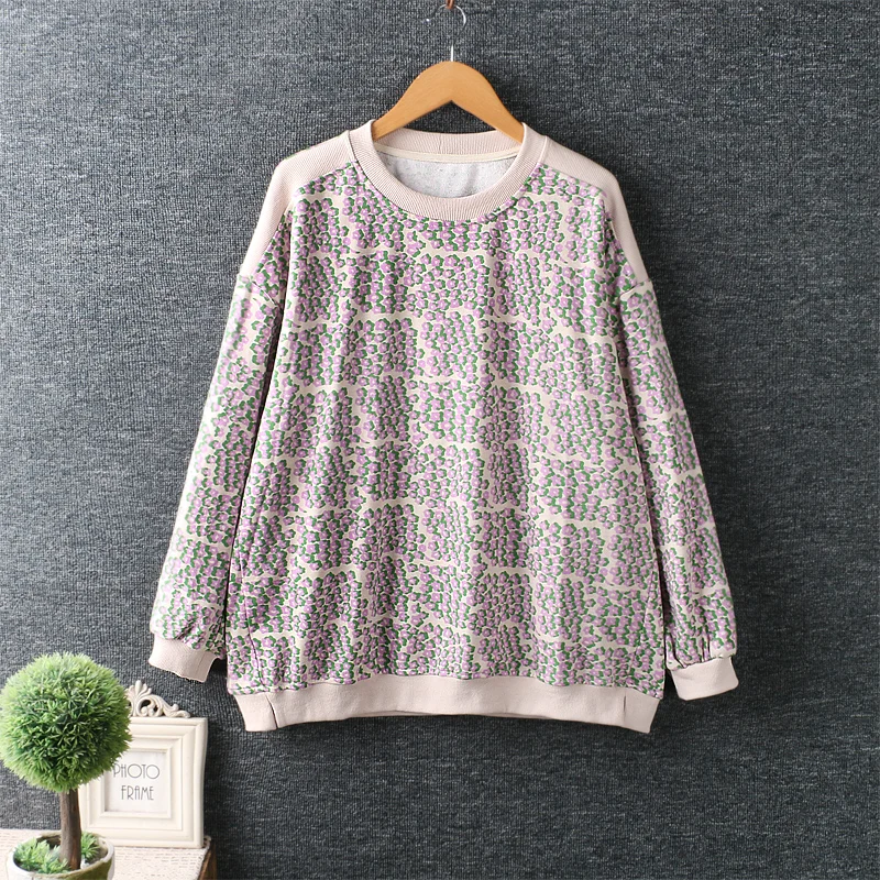 Autumn New Women's Small Fresh Round Neck Pullover Long Sleeved Tops Female Daily Wear Ar0913
Autumn New Women's Small Fresh Round Neck Pullover Long Sleeved Tops Female Daily Wear Ar0913