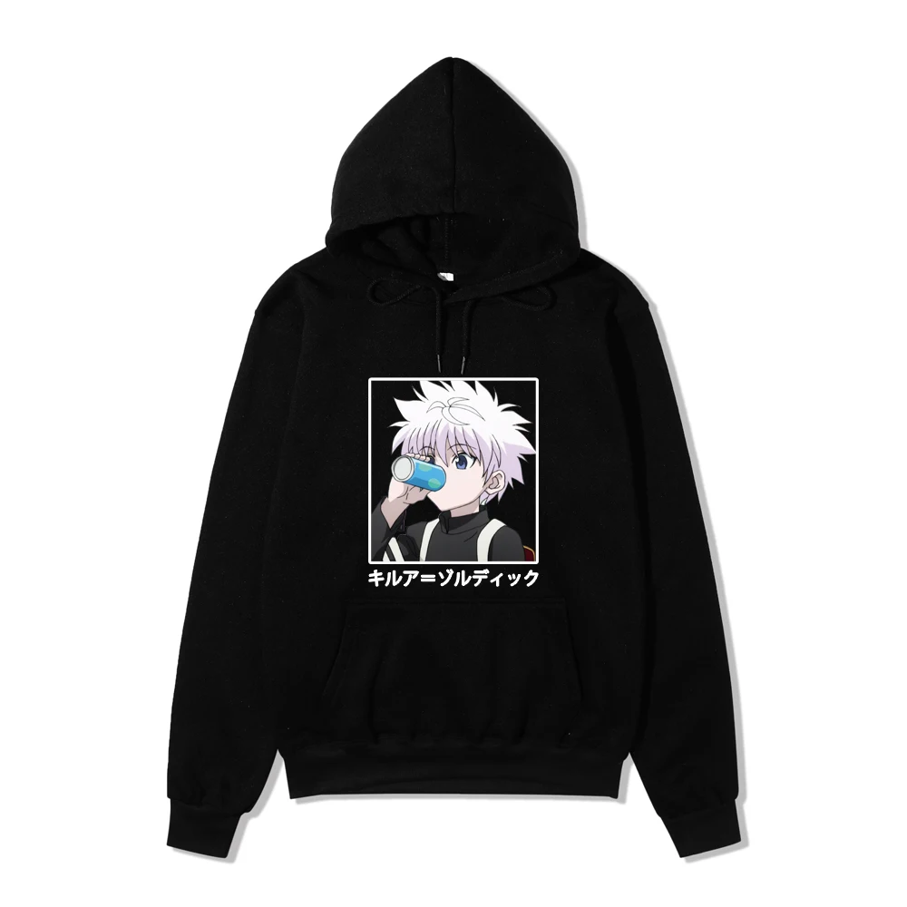 Japanese Anime Funny Killua Eyes Killua HxH Hoodies 2020 Winter Japan Style Hunter X Hunter Sweatshirts Streetwear for Women/men
Japanese Anime Funny Killua Eyes Killua HxH Hoodies 2020 Winter Japan Style Hunter X Hunter Sweatshirts Streetwear for Women/men