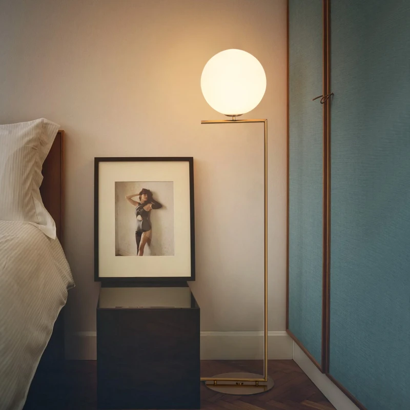 Europe Floor Lamp Modern Concise A Living Room Study Sofa Bedroom Bedside Ins Minimalist Originality Glass Sphere Floorlamp
Europe Floor Lamp Modern Concise A Living Room Study Sofa Bedroom Bedside Ins Minimalist Originality Glass Sphere Floorlamp